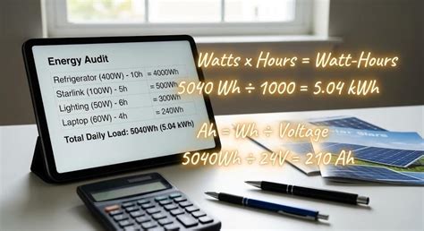 Energy Audit Calculation