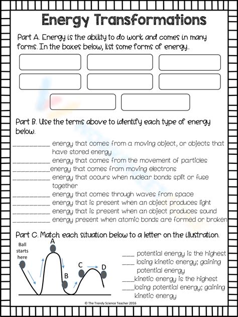 Energy Resource Answer Key