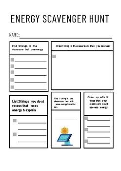 Energy Resources Internet Hunt Answer Key