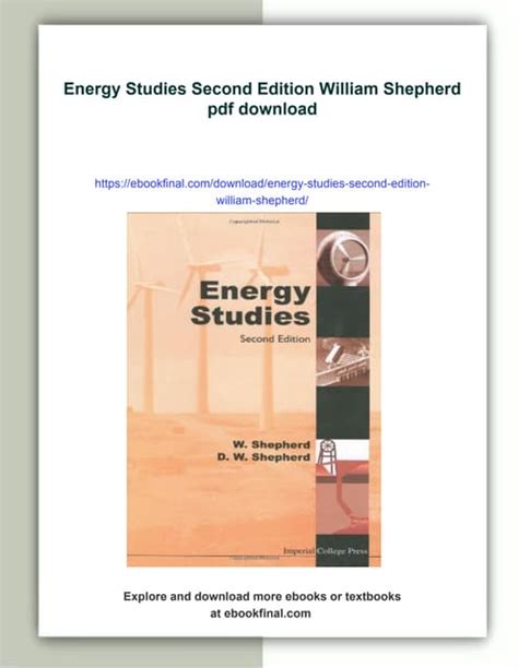 Energy Studies Second Edition