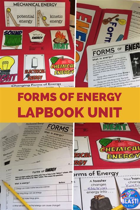 Energy Unit With Lapbook And Informational Text By 4th Grade Energy Unit - 4th Grade Energy Unit