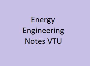 Download Energy Engineering Vtu Notes 