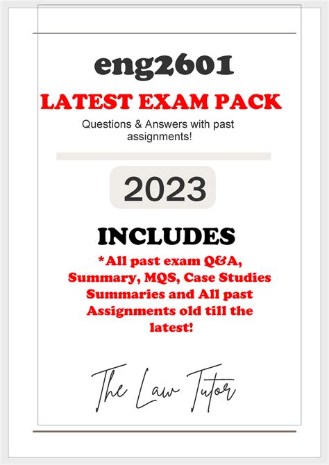 Download Eng2601 Exam Papers 