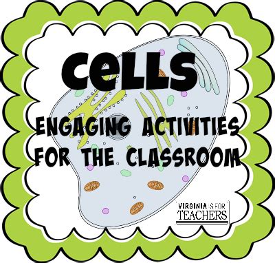 Engaging Cell Unit Activities For The Classroom 5th Grade Cells - 5th Grade Cells