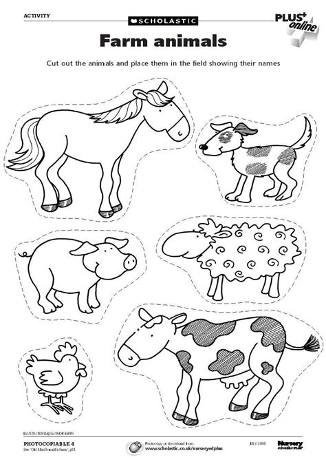Engaging Farm Animal Activities For Kindergarten And 1st Kindergarten Animal Lessons - Kindergarten Animal Lessons