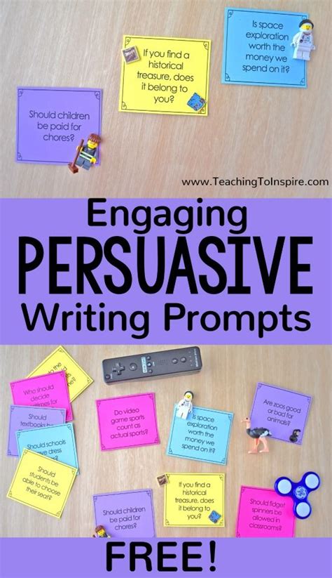 Engaging Persuasive Writing Prompts Free Download Persuasive Writing Prompts - Persuasive Writing Prompts