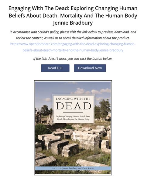 Engaging With The Dead Exploring Changing Human Beliefs About Death Mortality And The Human Body Studies In Funerary Archaeology