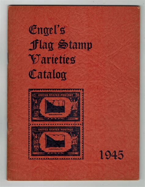Engel S Flag Stamp Varieties Catalog