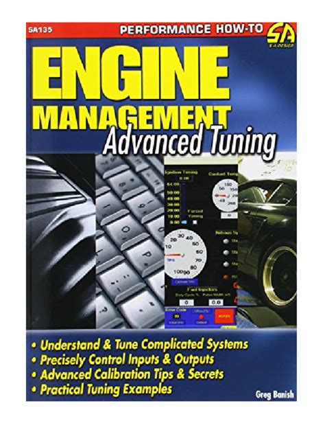 Engine Management Advanced Tuning By Greg Banish