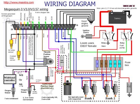 Engine Management Wiring Diagram Tech Online