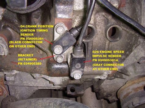 Engine Speed Rpm Sensor G28 Checking
