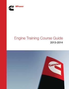 Engine Training Course Guide Cummins Npower Llc