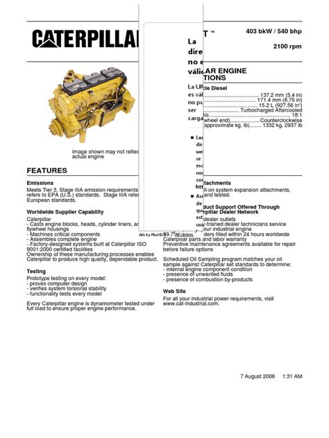 Read Engine C15 Industrial File Type Pdf 