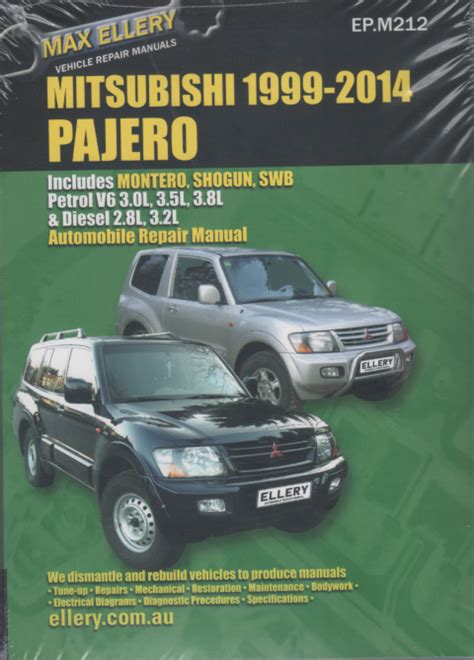 Full Download Engine Manual For 2007 Mitsubishi Pajero Diesel 