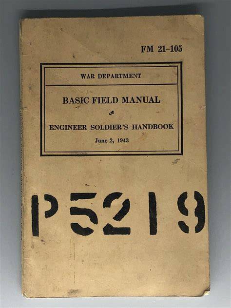 Engineer Soldiers Handbook Basic Field Manua