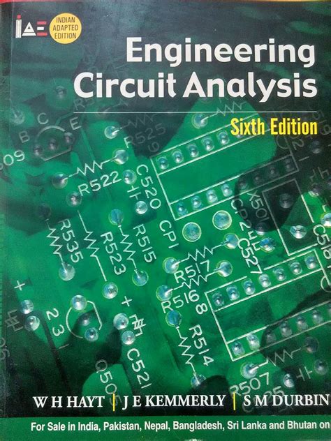 Engineering And Circuit Analysis 6th Edition