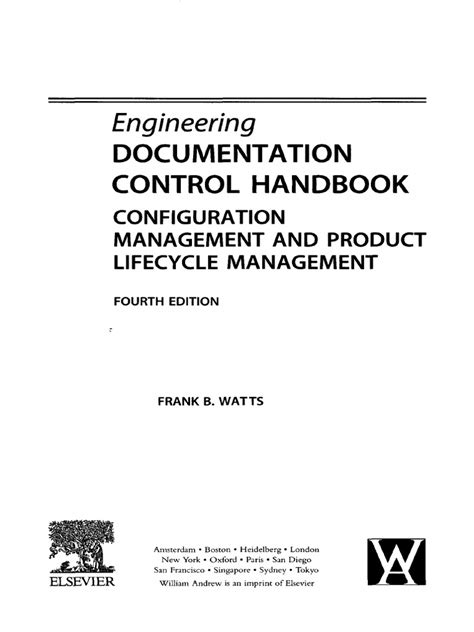 Engineering Document Control Handbook