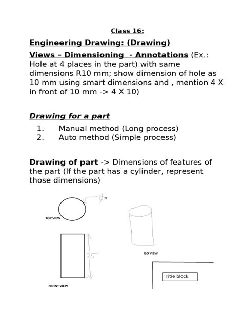 Engineering Drawing Class 11 V P Kumar