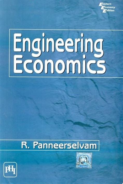 engineering economics book by r panneerselvam free