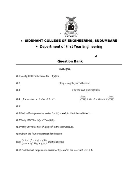Engineering Eme Question Bank