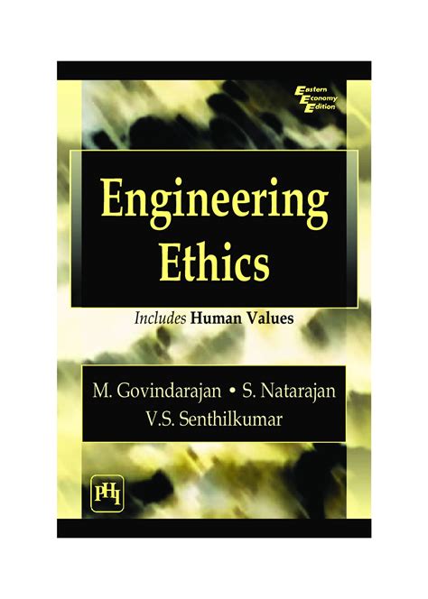 Engineering Ethics By Govindarajan