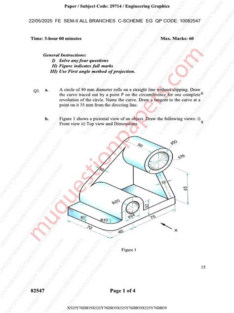 Engineering Graphics 1st Semester