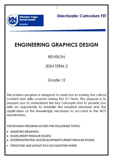 engineering graphics i directorate of technical education