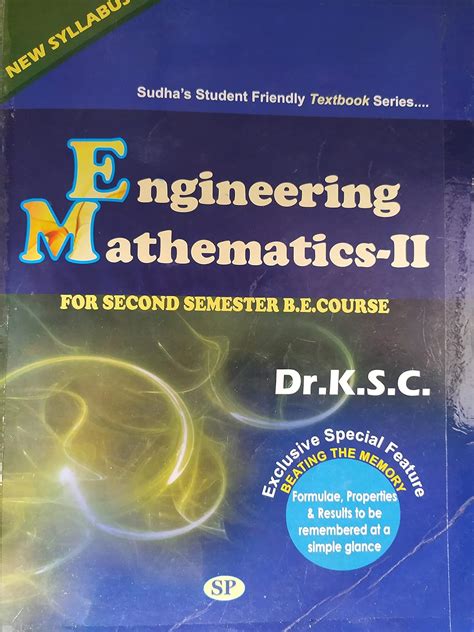 Engineering Mathematics 2 Dr Ksc