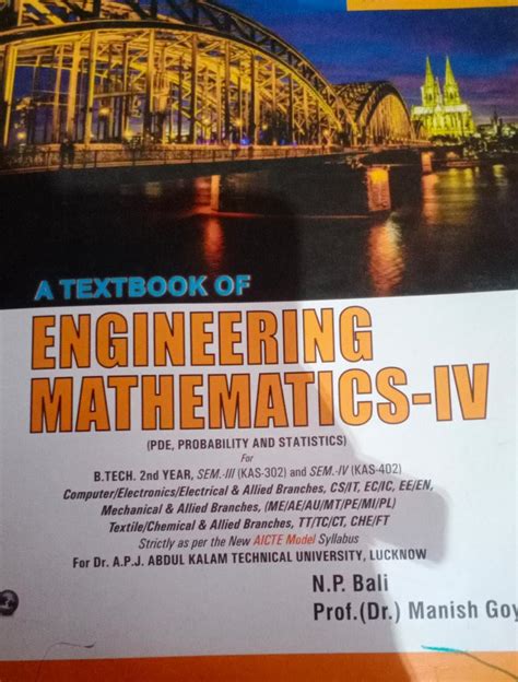 Engineering Mathematics 4 By Np Bali