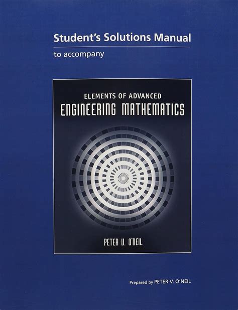 Engineering Mathematics O Neil Solutions 7th