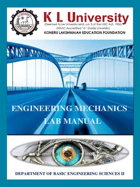 Engineering Mechanics Lab Manual