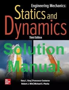 Engineering Mechanics Statics Plesha Solution Manual