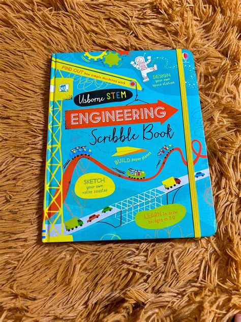 Engineering Scribble Book Usborne Stem