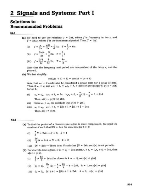 Engineering Signals And Systems Solution Ulaby