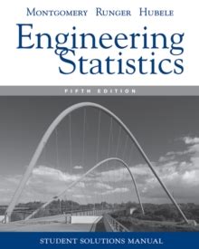 Engineering Statistics 5e Montgomery Solutions