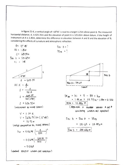 Engineering Surveying Problems And Solutions