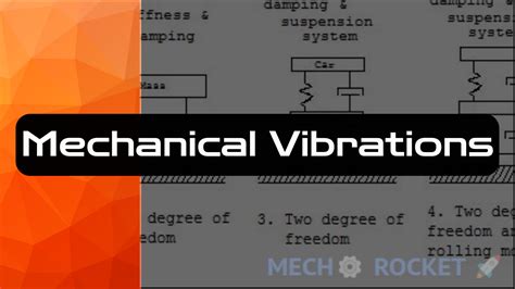 Engineering Vibrations With Applications To Structures And Machinery Mcgraw Hill Series In Mechanical Engineering