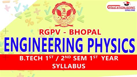 Read Online Engineering 1St Sem Syllabus Rgpv 