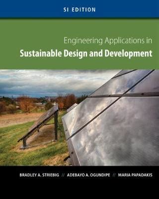 Read Online Engineering Applications In Sustainable Design And Development 