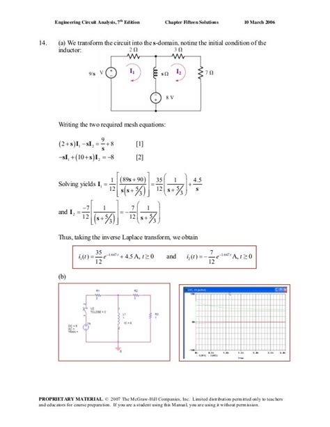 Read Engineering Circuit Analysis 7Th Edition Solution Manual Chapter 12 