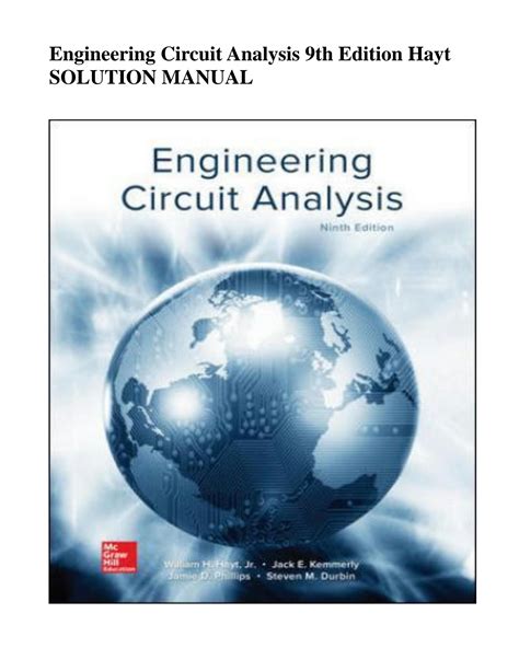 Full Download Engineering Circuit Analysis Solutions Manual Hayt 