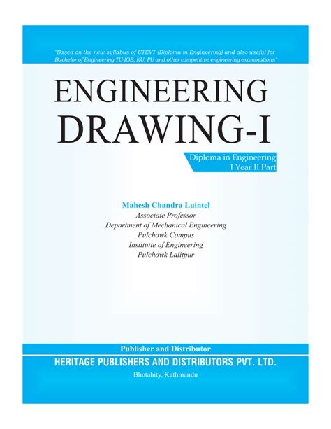 Download Engineering Drawing For First Year Diploma 