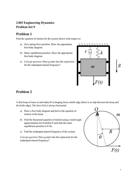 Download Engineering Dynamics Sample Exams 
