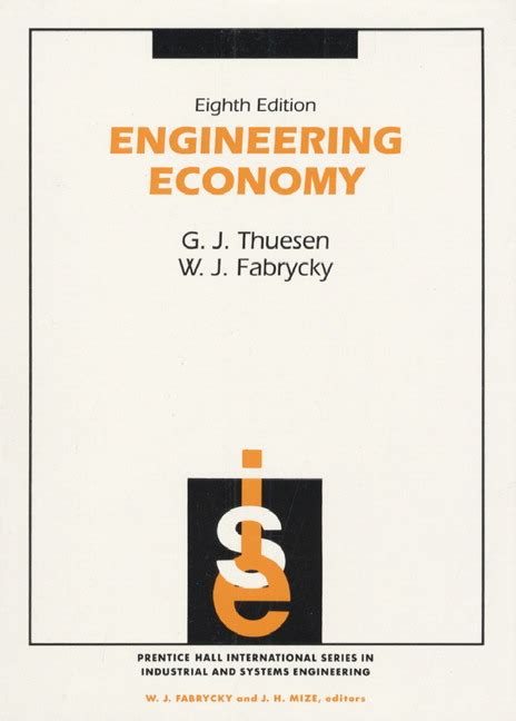 Read Online Engineering Economy 9Th Edition Solution Manual Thuesen 