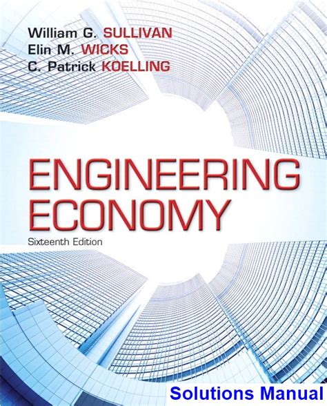 Download Engineering Economy Sullivan Solution 