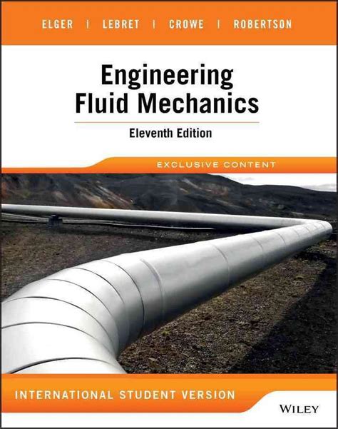 Download Engineering Fluid Mechanics Student Solutions Manual 8Th 05 By Crowe Clayton T Elger Donald F Roberson John A Paperback 2005 