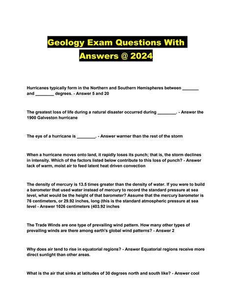 Read Engineering Geology Exam Question With Answer 