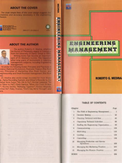 Full Download Engineering Management By Roberto Medina Pdf Free Download 