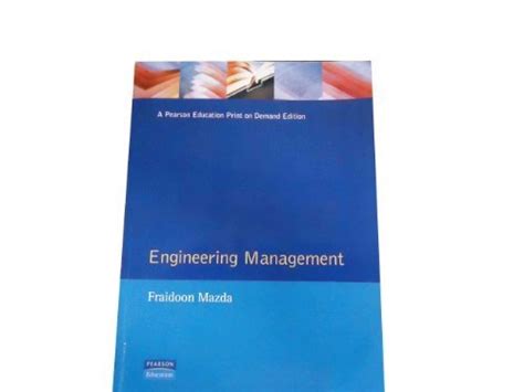 Read Engineering Management Fraidoon Mazda Download 