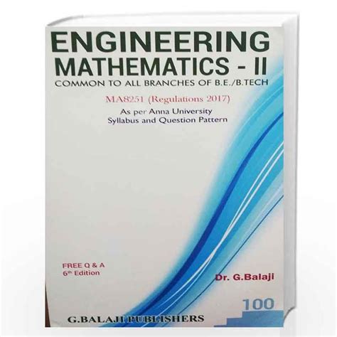 Full Download Engineering Mathematics 2 By G Balaji 
